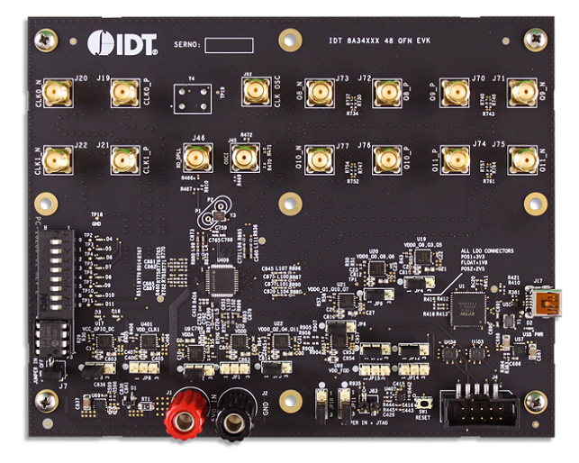 ELEKIBRUSH＋ 8A34003-EVK - Evaluation Kit for 8A34003 ClockMatrix | Renesas